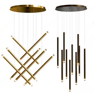 现代吊灯3D模型下载